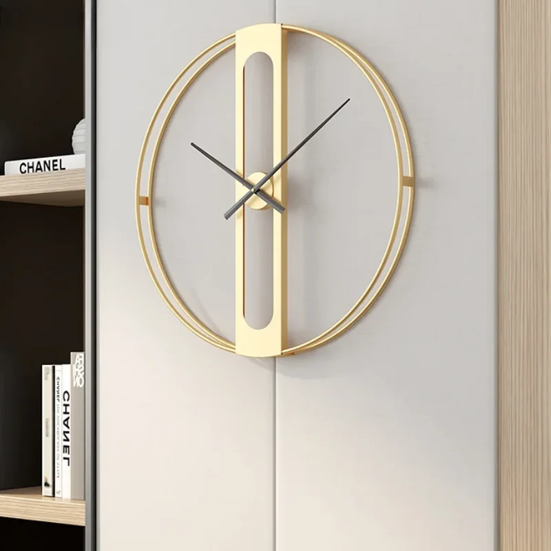 Luxury Lifestyle Living - Minimalist Altın Duvar Saatleri Lüks Metal