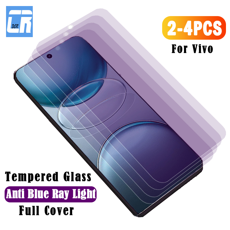 Vivo Y28 - Anti Mavi Işık Temperli Cam VIVO