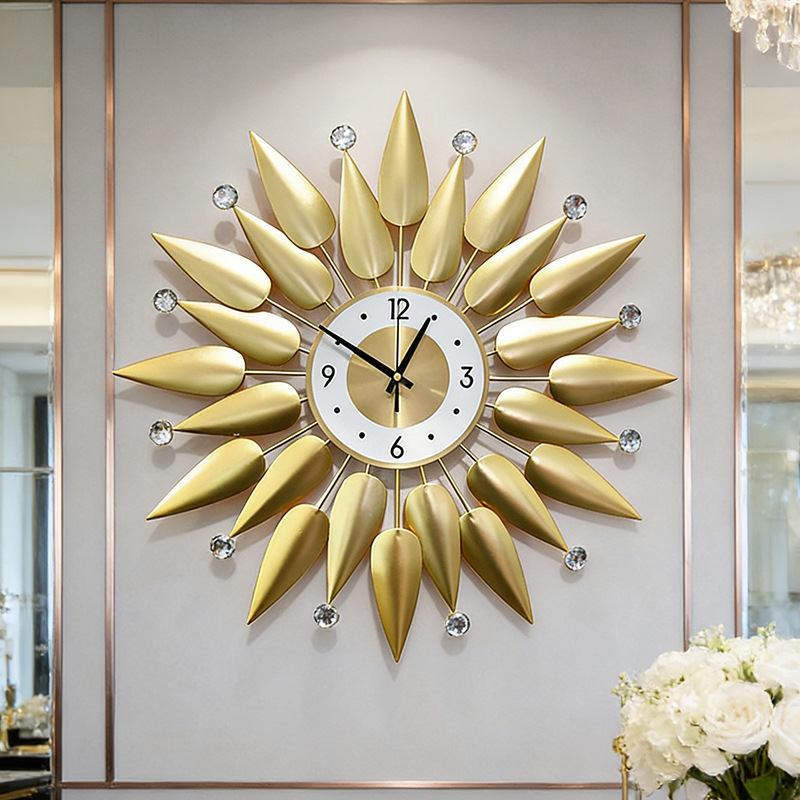 Lüks Duvar Saati Metal Duvar S - Luxury Lifestyle Living incelemesi ve fiyatı