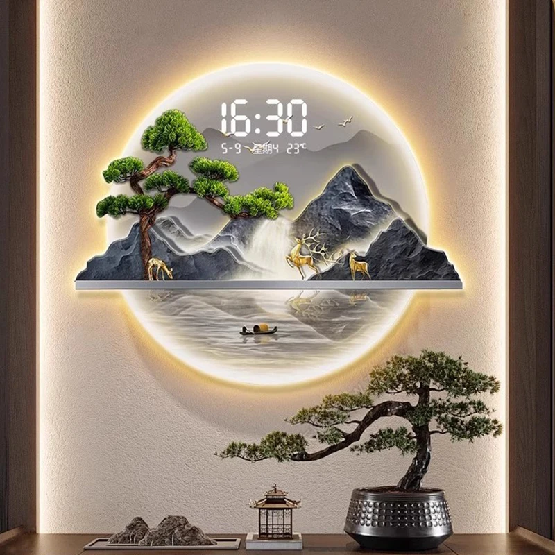 Çin Tarzı Tasarım Duvar Saatle - Luxury Lifestyle Living incelemesi ve fiyatı