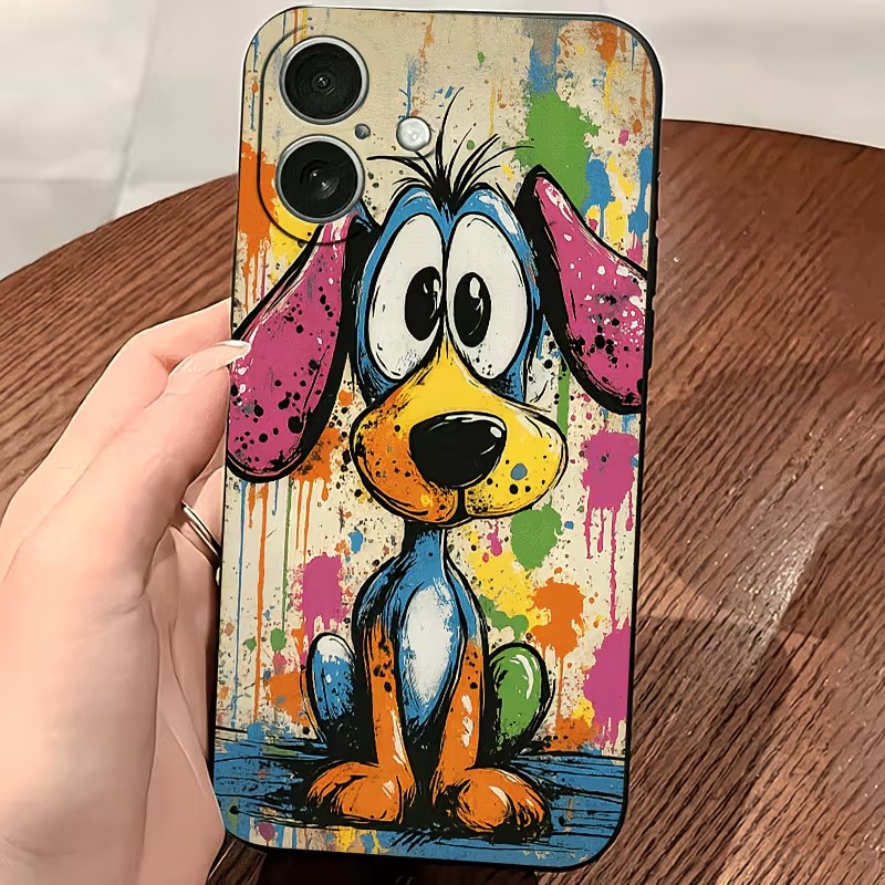 Graffiti Renkli Köpek Yavrusu  - Apple Iphone 15 incelemesi ve fiyatı